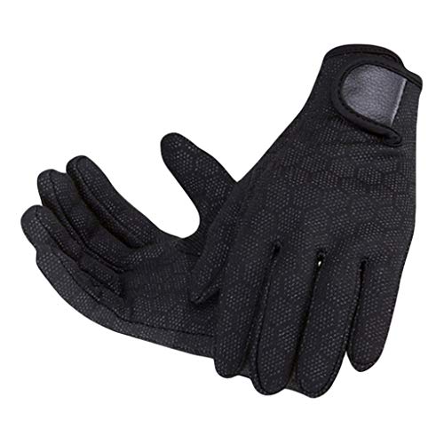 CUTICATE Professional Neoprene Five Finger Wetsuit Gloves for Scuba Diving, Snorkeling, Surfing, Kayaking, Paddling, Swimming and All Water Activities - M - Thumbnail 6