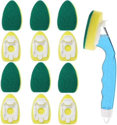 Scotch-Brite Kit de vaisselle anti-rayures, comprend 1 baguette et 7