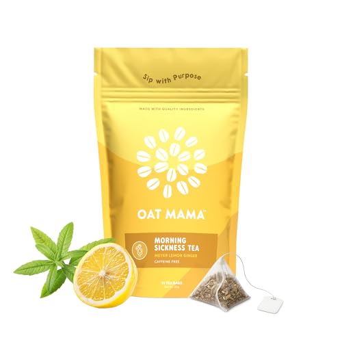Product Image of the Oat Mama Morning Sickness Relief Tea - Natural Nausea Relief for Pregnant Women...
