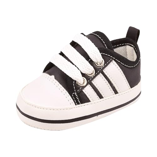 Bebê Mania Sapatinho Tênis Bebê Conforto Casual - Preto - Tamanho 14