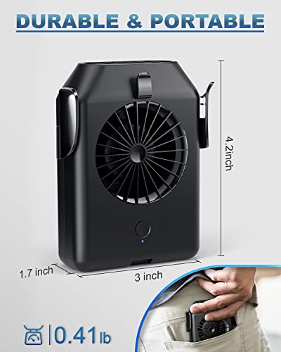 Portable-Fan-10000mAh-Rechargeable-Mini-Waist-Fan-With-Max-24H-Working-Time-3-Speeds-5100RPM-Strong-Airflow-Wearable-Personal-Clip-Fan-Belt-Fan-for-Outdoor-Jobsite-Farms-Traveling-Fishing