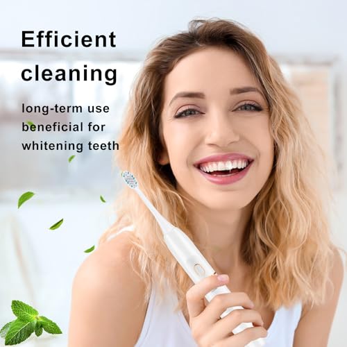 Kingheroes C2-1 Electric Toothbrush Set, Comes With 8 Brush Heads & Travel Case,4 Modes With 2 Minutes Built In Smart Timer, One Charge thumb #1