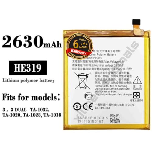 Image of HE319 Battery for Nokia 3 TA-1020 1028 1032 1038 Battery with 6 Month Warranty** (C29)