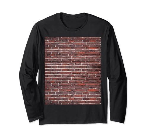 Brick wall funny Langarmshirt
