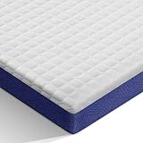 BedStory Matratzen Topper 160x200cm Hart H3 H4 7,5cm Gel Kaltschaum Matratzentopper Matratzenauflage mit abnehmbarem Bezug für Mattress Boxspringbett Schlafsofa Wohnwagen