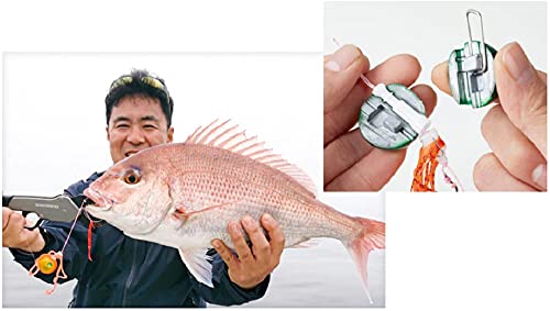 シマノ(SHIMANO) タイラバヘッド 炎月 ラクチェンバクバクヘッドR ラインを切らずにヘッド・ネクタイ簡単交換 60g~120g 6枚目
