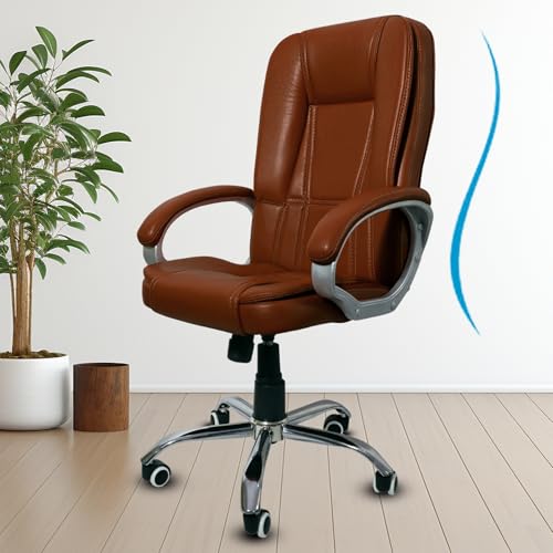 FUGO® By Nice Goods Ergonomic Executive High Back Office Chair, Home Desk Office Chair, Revolving Chair With Tilting Mechanism, Computer Chair, Chair For Rs. 5590 @ 72 %