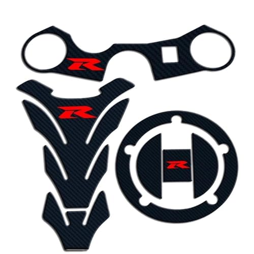 Kit Pegatina Depósito Moto y Tija Superior Suzuki GSXR 600 1000 Solución Antirayas