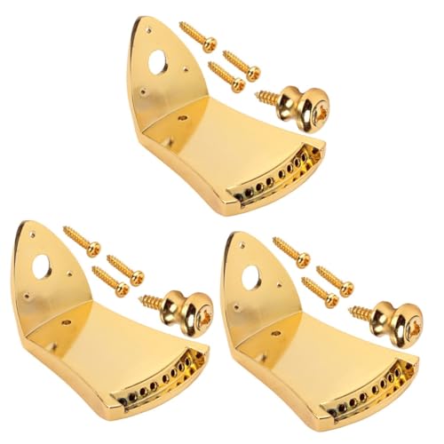 Accessoire de remplacement Mandoline HEMOTON Triangle Doré Arched Top haut de gamme