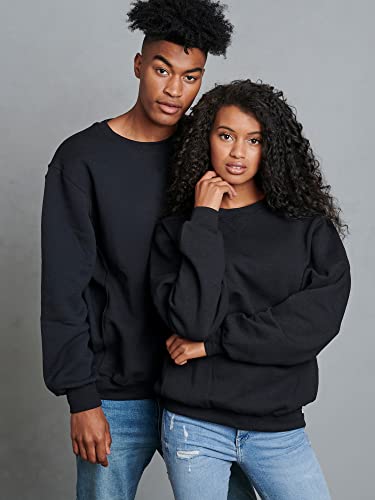 Russell Athletic Men's Dri-Power Fleece Sweatshirt, Black, Large #TOP2