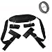 Chengcaifengye Cosplay Adult Hand & Ankle Cuffs Strap Kit Bed Restraints Couple Flirt Toy for Party Game