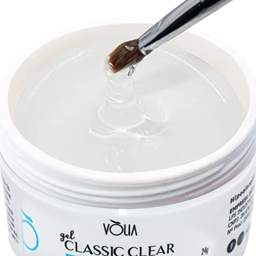 Gel Classic Clear Vòlia Nail Auto Nivelante Led/Uv 24g