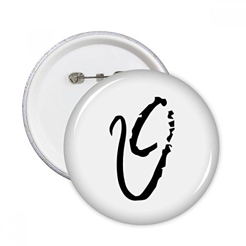 Badge grec Theta pour personnaliser un sac à dos d'étudiant ou une veste en jean