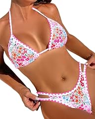 Light Pink String Bikini Set