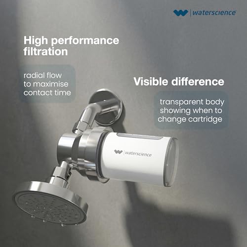 Image of WaterScience VERSA Shower and Tap Filter for Hard Water | Hard Water Softener for Shower | Tap Filter for Hard Water | Water Softener for Tap - VERSA-STF-1025