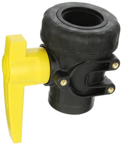 Green Leaf SU200E Polypropylene Single Union Ball Valve, Full Port, 2
