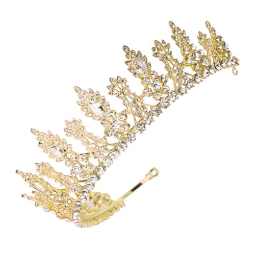 Vaguelly Couronne De Cristal Pour Mariage Décoration De Cheveux Élégante Coiffe De Couronne Fine Et Décorative