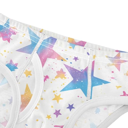 KLL Spray Paint Rock Star Toddler Boys Pure Cotton Training Underwear Cute Children Undies4
