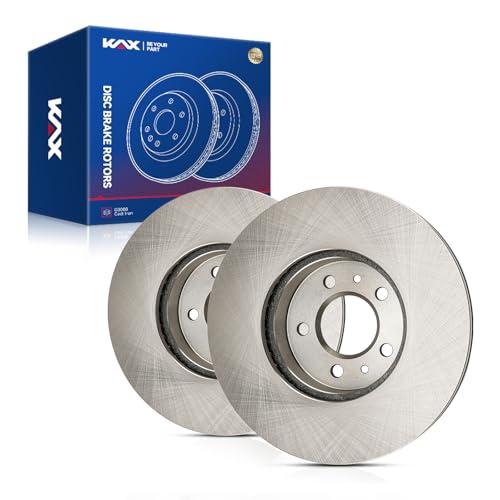 KAX 12.44in Front Disc Brake Rotors Pair Replacement for Mercury