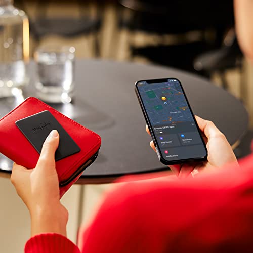 Chipolo CARD Spot - Wallet Finder, Bluetooth Tracker for Passports with Separation Alerts, Share Feature, Notify When Found Feature. Water Resistant, Works with the Apple Find My app (iOS ONLY) - Image 8