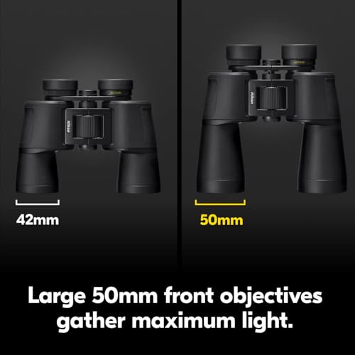 Image of Nikon ACTION10x50 Binocular | Multilayer-Coated Nikon Optics, Bright 50mm Objective Lenses, 10x Power, Turn-and-Slide Adjustable eyecups and Tripod-Ready Porro-Prism Design | Turn-and-Slide Adjustable eyecups, multilayer-Coated Nikon Optics, bright 50mm Objective Lenses, 10x Power
