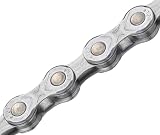 KMC e12 Catena per bici elettrica a 12 velocità, 130 maglie, EPT (argento scuro)