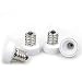 Toplimit 4 pack Intermediate base E17 TO E12 Candelabra Light Bulb Lamp Socket Adapter