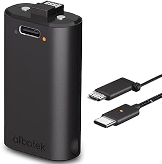 Xbox One Series X & S Play and Charge Kit Rechargeable Battery - Li-Ion Lithium Ion 1400mAh - Internal USB Type-C & Micro USB Charging