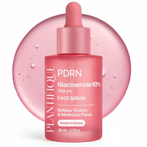 PLANTIFIQUE Korean Face Serum Niacinamide 10%, TXA 4%, Phyto-PDRN...