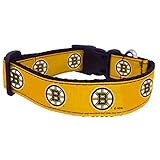 All Star Dogs Boston Bruins Pet Collar, Medium