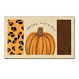 Gleemix Fußmatte Herbst 40x60 cm, Kürbis Deko Herbst Fussmatte Diatom-Matte