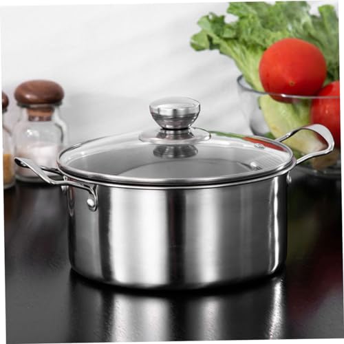 Faitout ragoûts nouilles plats mijotés en casserole acier inoxydable - 3