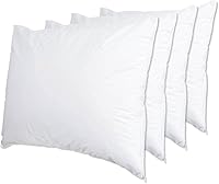 Vista 7 de ForPro Professional Collection Protectores de almohada impermeables de alta calidad, fundas de almohada de tamaño estándar con cremallera, gris Gris