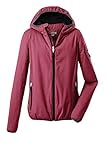 Wasserabweisend: Die Damen Softshelljacke hat eine Wassersäule von 10.000 mm, ist wasserabweisend