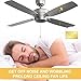 20Pcs Ceiling Fan Balancing Kit, Practical Ceiling Fan Blade Balancing Tool Contains 15Pcs Metal Self-Adhesive 3G Weights and 5Pcs Balance Clips, Correct Unbalanced Fan Blades to Reduce Shaking