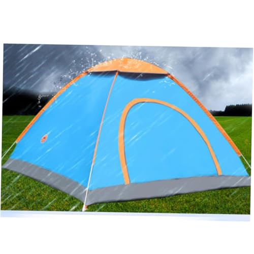Carpa plegable automática para 1 persona, azul miniatura 7