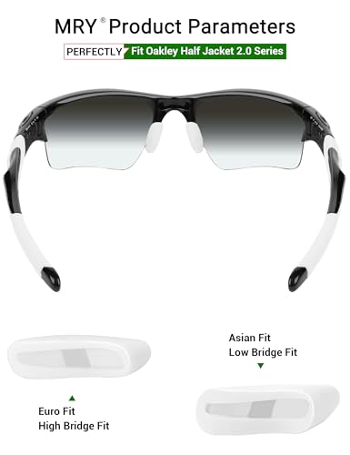 Image of Mryok Replacement Earsocks Nosepieces Kits for Oakley Half Jacket 2.0 /2.0 XL