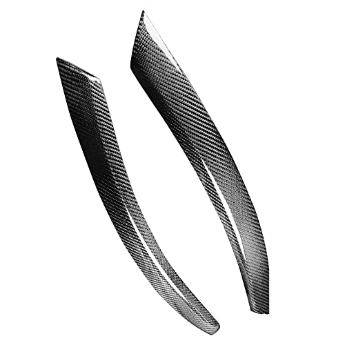 Enjoliveurs de phares Audi A6 C6 4F carbone cadre de phare 2pc