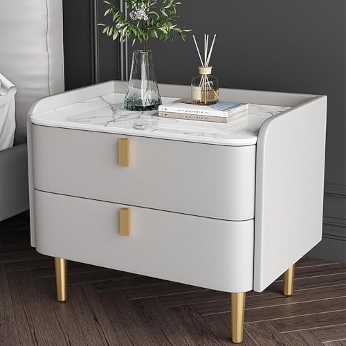 Table d'appoint avec rangement de nuit pratique pour chambre à coucher moderne - 3