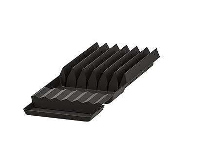 Ikea TSSP Knife rack, anthracite 20x50cm (8x20 