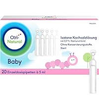 Otri-Natural Baby Einzeldosispipetten isotone Kochsalzlösung mit 0,9% Natriumchlorid, 20 St. Einzeldosispipetten