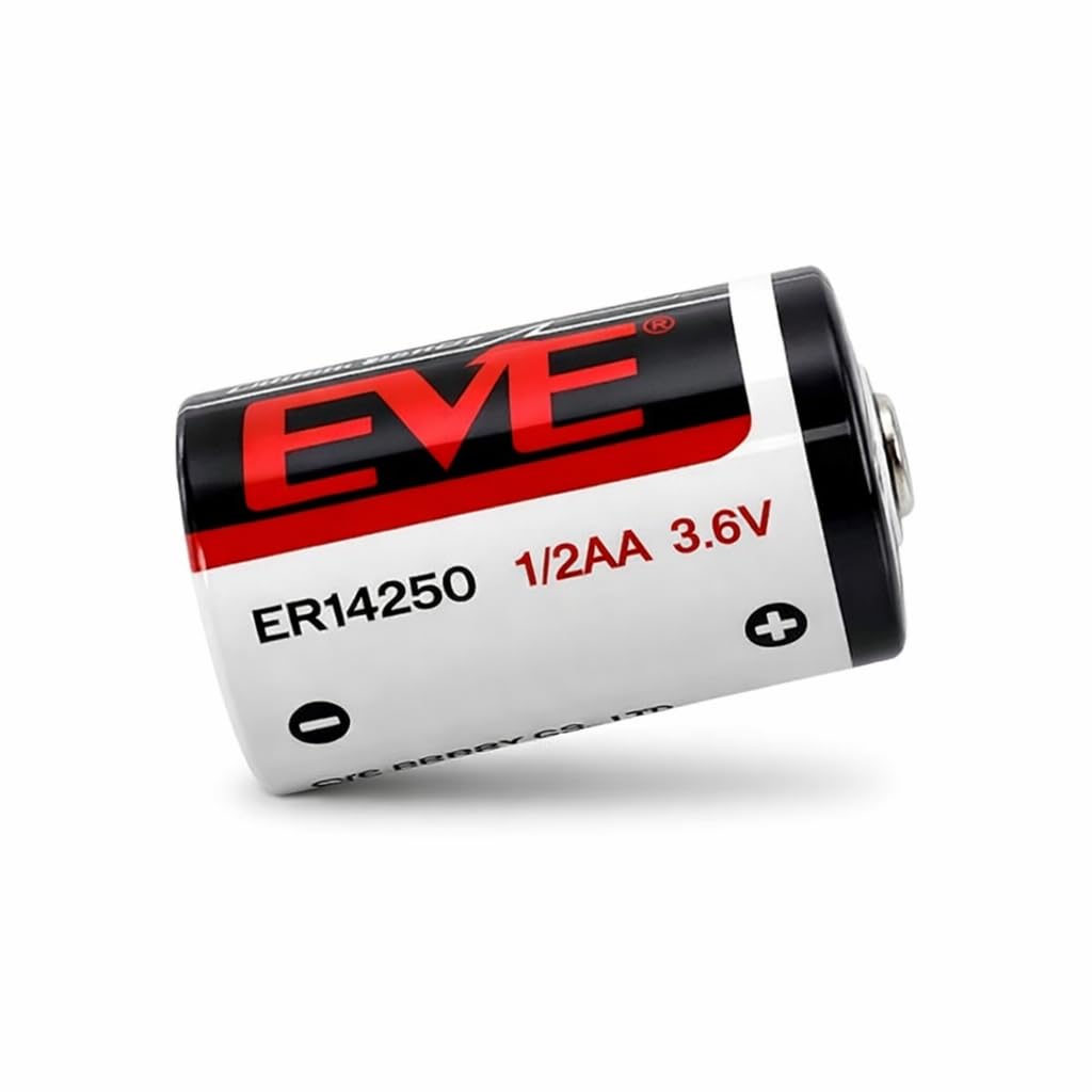 MICROUSB Compatible with EVE Er14250 1200mah Non-Rechargeable Lithium Battery Cell 3.6V Size: 1/2 AA (14.5mm Diameter x 25mm Height) (Pack of 1)-image-42