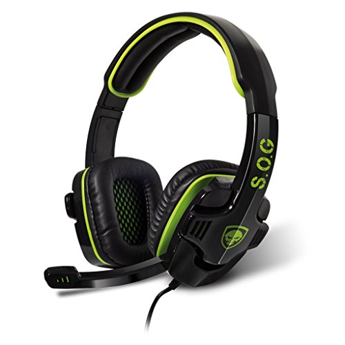Spirit Of Gamer Advance MIC-G708 Casque Micro PC pour Gaming Noir