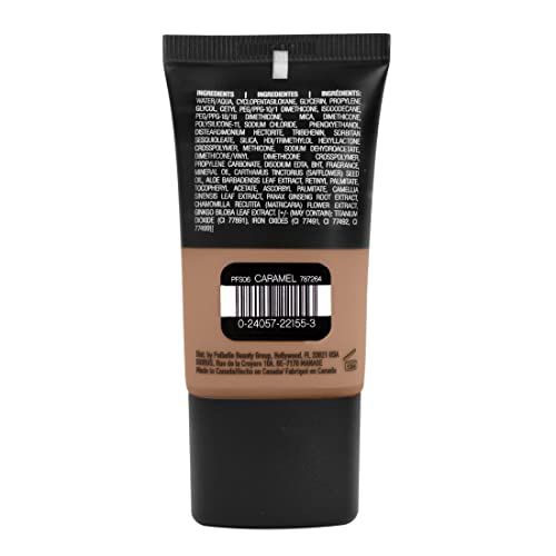 Palladio Powder Finish Liquid Foundation, Natural Matte Appearance, Reduces Fine Lines, Covers Large Pores - Image 3