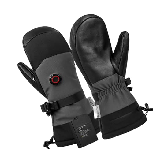 Gants de ski et snowboard tactiles avec chauffe-mains électrique intégré