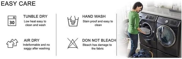 Miniatura 8 de Yogsey Fundas para reposabrazos de sillón, fundas elásticas para brazos de sillón, tapas de poliéster suave antideslizantes para muebles, para