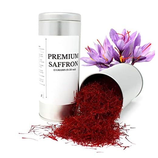 15 Grams Premium Quality Saffron Threads for Culinary Use -Fresh and Natural Saffron Spice - Elevate Your Dishes with the Finest Saffron in World - Grade A+ Super Negin