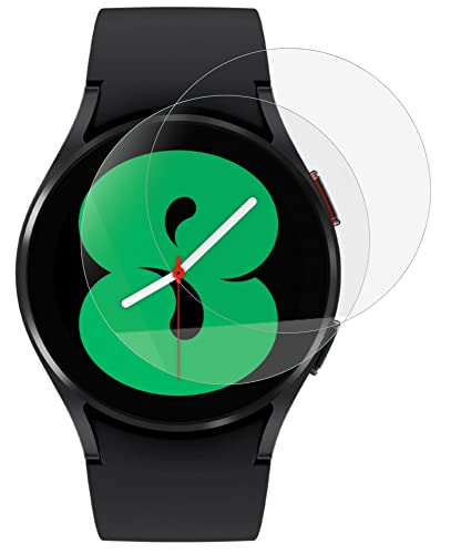 Verre Trempé pour Samsung Galaxy Watch 5 Watch 4 40mm [Lot de 2] Film Protection Ecran Montre Anti Rayure Phonillico® Cover