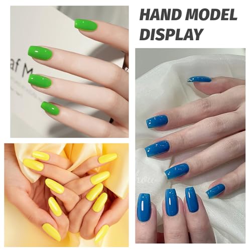 Set de Esmaltes de Gel Neon TPO Free 6 Colores 15ML miniatura 5
