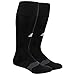 adidas Unisex Metro IV OTC Soccer Sock (1-Pair), Black/White/Night Grey, 9-13